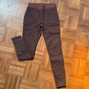 No Boundaries Brown animal print Leggings